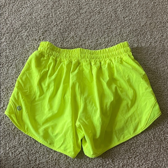 Lululemon Athletica Neon Yellow Shorts - Picture 3 of 3